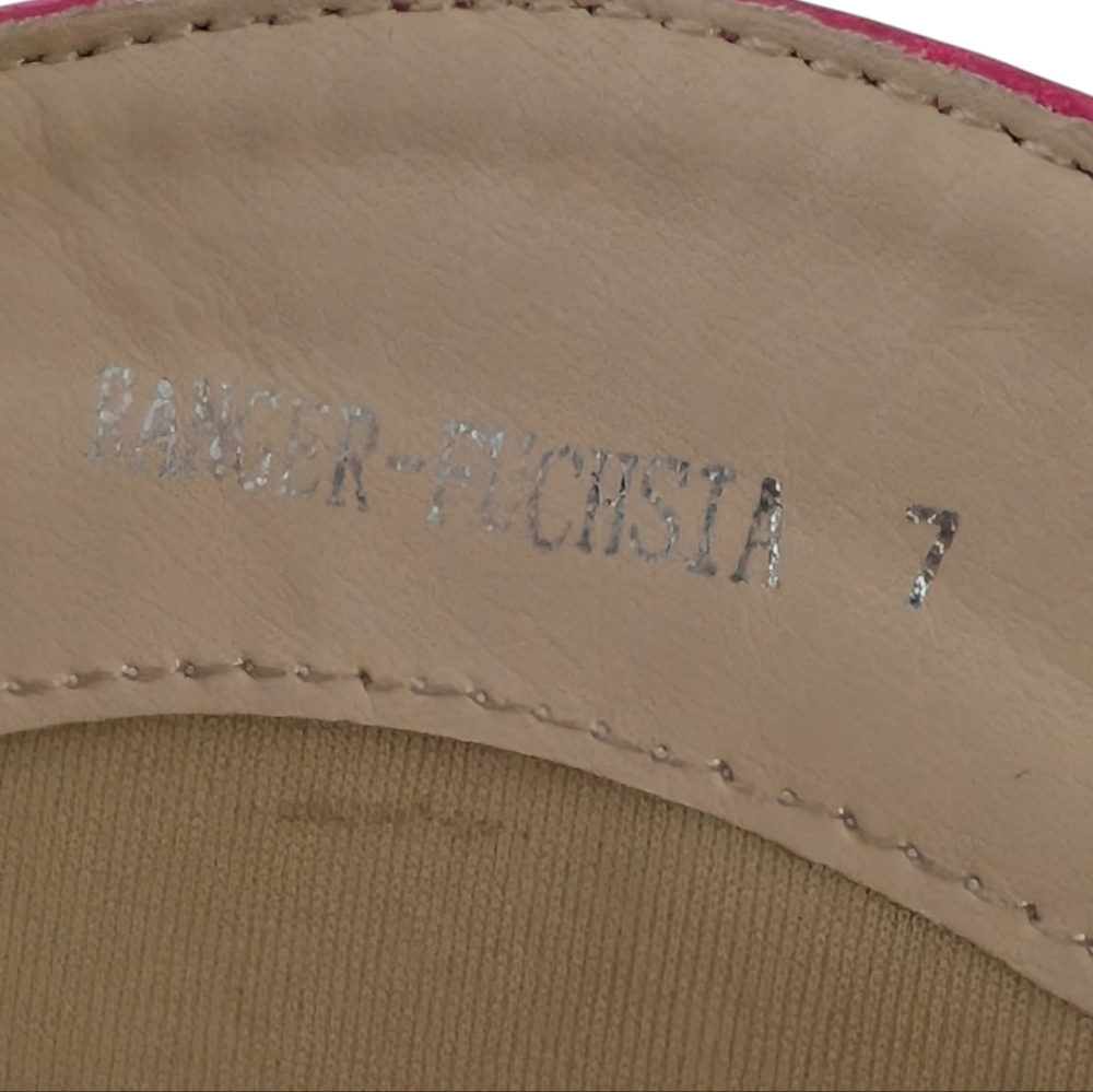 Azalea Wang Ranger tasseled western boots in fuschia-Pink....Size 7 - Picture 8 of 10